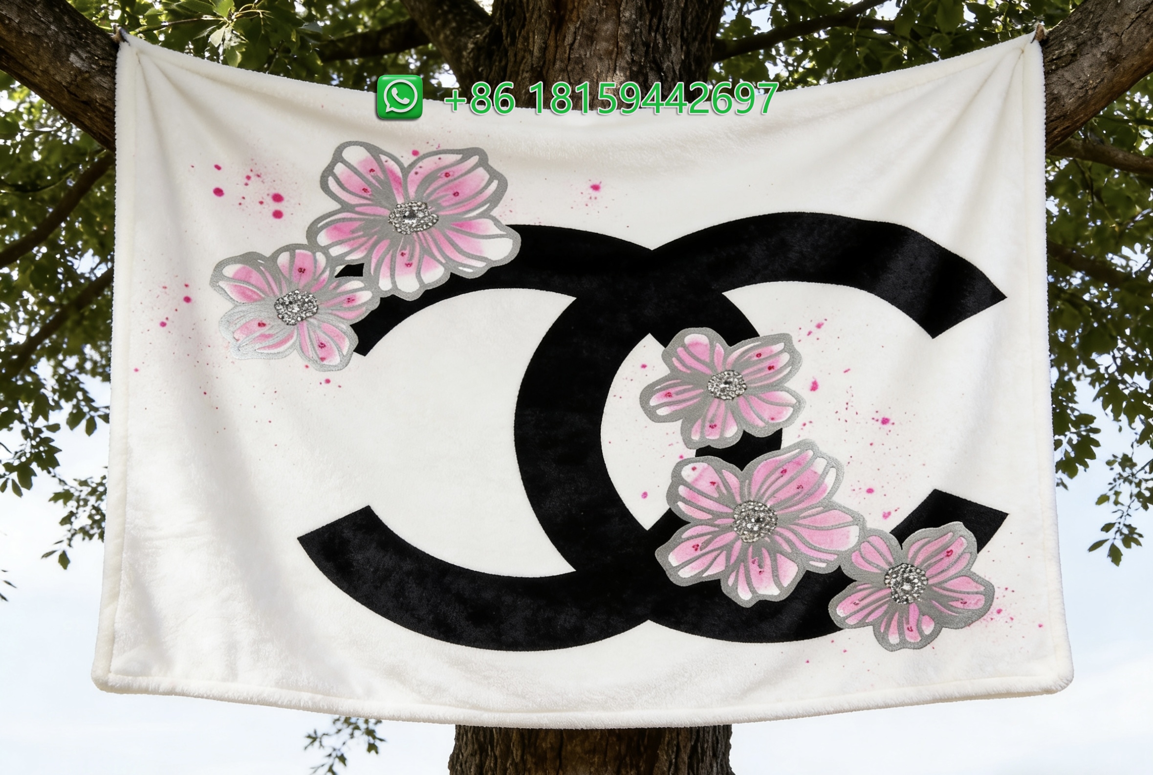 Chanel Throw Blankets